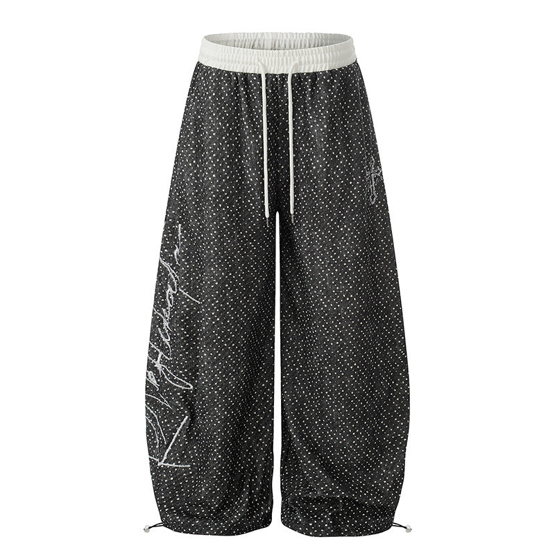 Embroidered Street Pants