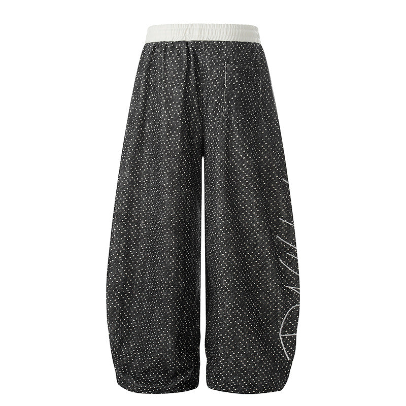 Embroidered Street Pants